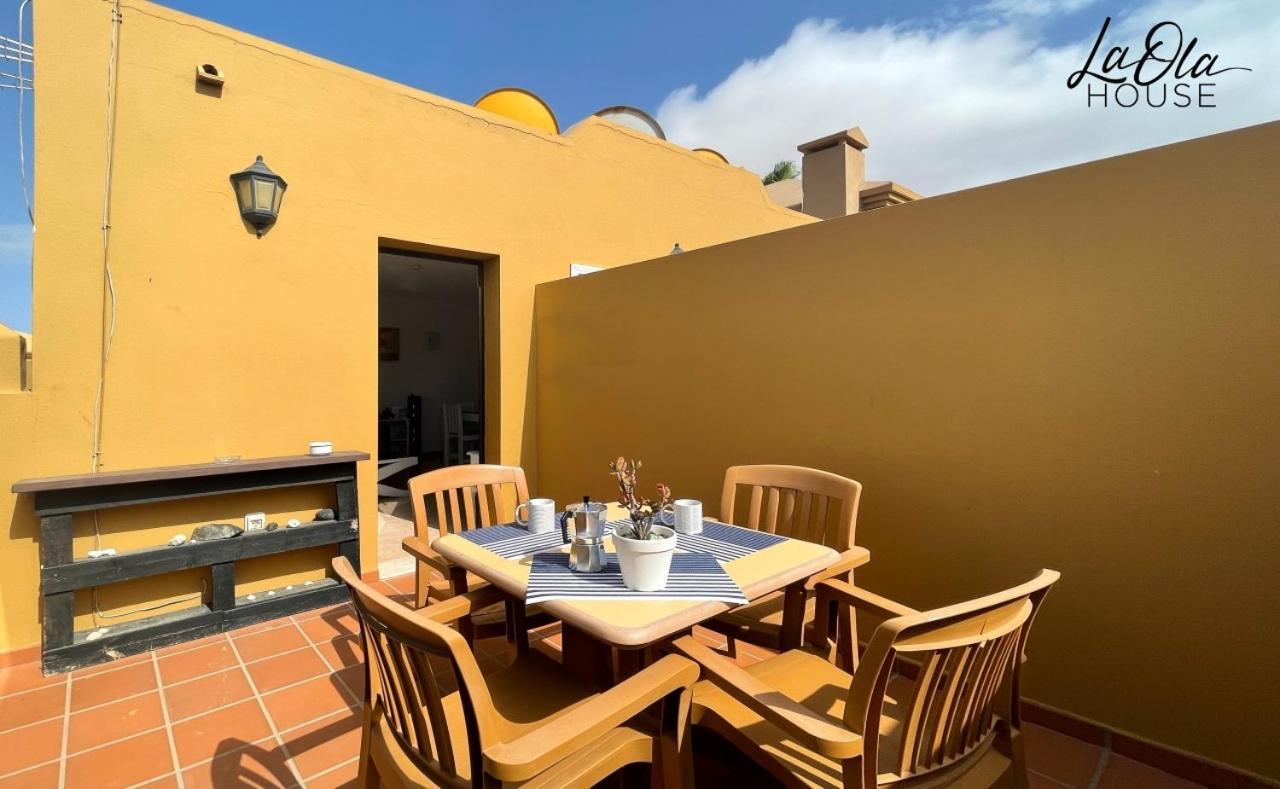 La Ola House Precioso Apartamento Con Piscina Коралео Екстериор снимка
